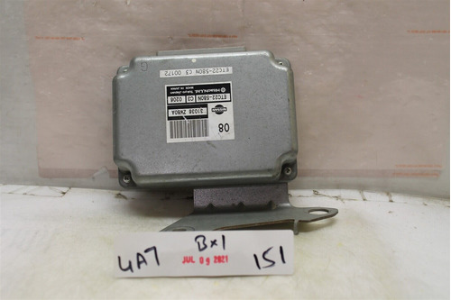 2010 Nissan Versa Transmission Control Unit Tcu 31036zw8 Yyf