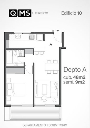 Departamento Venta La Plata De Pozo 1 Dormitorio