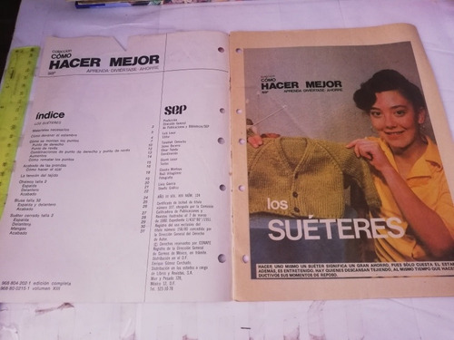 Colección Cómo Hacer Mejor Los Suéteres No 124 (Usado)