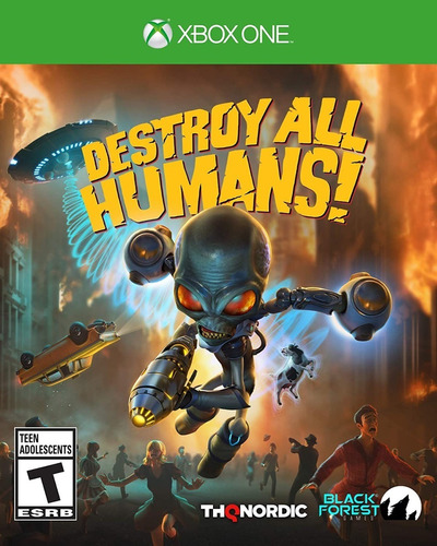 Videojuego Destroy All Humans! Xbox One Físico