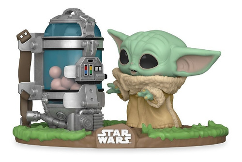 Boneco Funko Pop The Mandalorian Baby Yoda Com Ovos 407