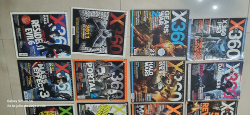 Lote 20 Revistas De Videogame X360 Digerati Xbox (Usado)