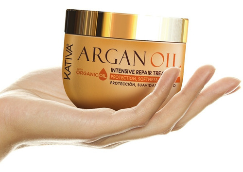 Máscara De Tratamiento Kativa Argan 250ml