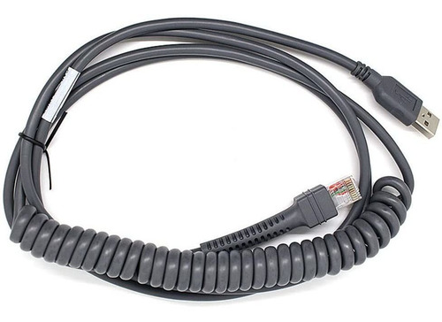Imagen 5 de 6 de Partshe Ls2208 - Cable Usb En Espiral Para Motorola Symbol L