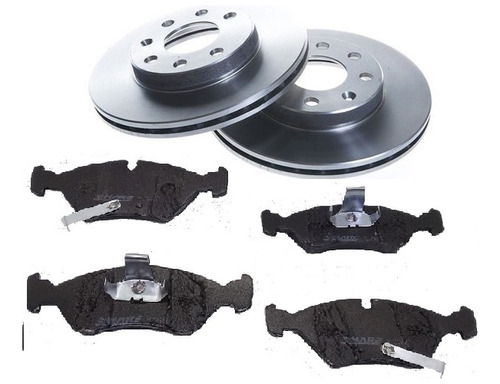 Kit Discos Y Pastillas Freno Chevrolet Meriva 14 