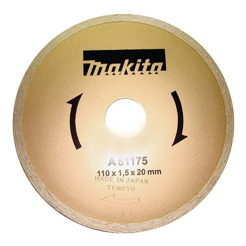 Disco Diamantado 110mm Liso - Makita - A-81175