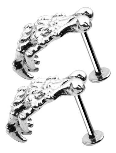 Piercing Para Mujer, Calavera, Labio, Joyería, Punk, Esquele