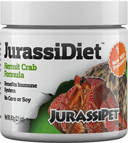 Jurassipet Jurassidiet Ermitaño Cangrejo Comida