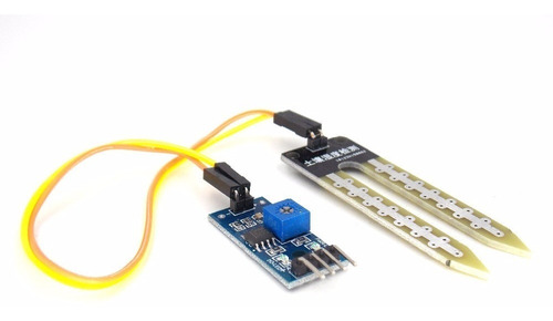 Módulo Sensor De Umidade Do Solo Higrômetro Arduino - Pic