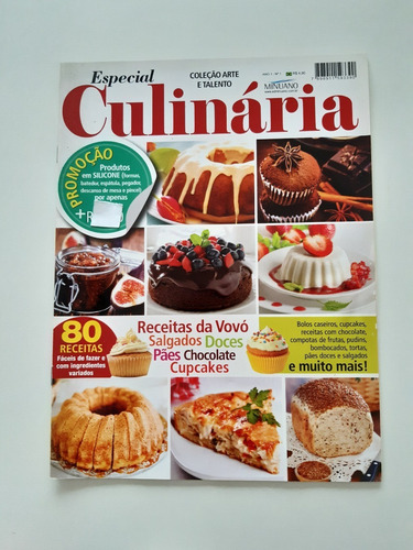 Revista Coleção Arte E Talento Especial Culinária Doces  F10