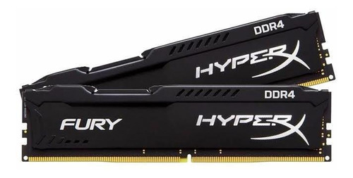 Memoria Ddr4 4gb 2400mhz Kingston Hyperx Fury Black - Usada