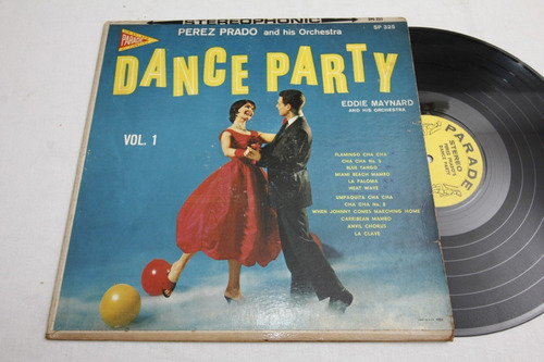 Vinilo Perez Prado Eddie Maynard Dance Party Vol. 1 1958 Usa