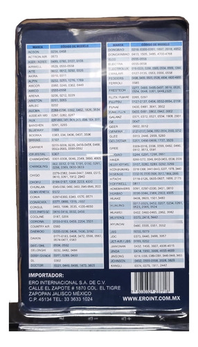 Control Remoto Univ. P/ Minisplit Panasonic #0138, 0154,0483