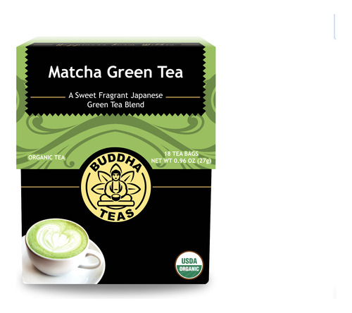 Buddha Green Tea Matcha Tea Te Verde Matcha 18bags