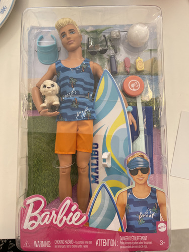 Muñeco Ken Extra Mattel Playa