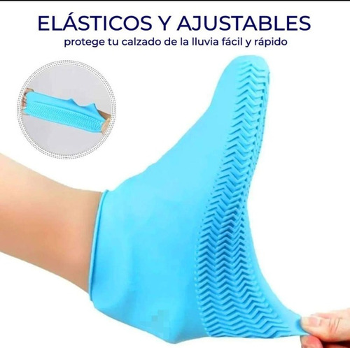 Cubre Zapatos Impermeable De Silicón 