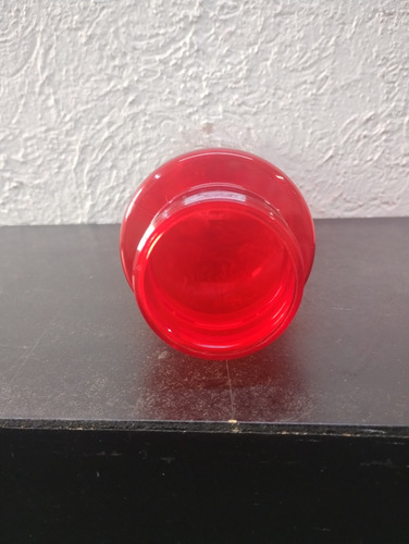 Cilindro Coca Cola Botella Para Agua Rojo Transparente (Usado)