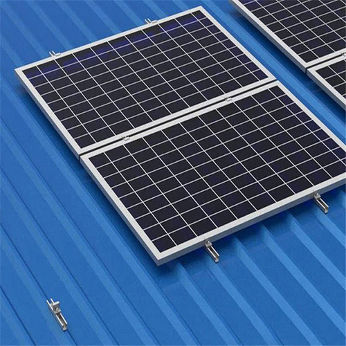 Soporte De Montaje En Panel Solar Panel Fotovoltaico Riel Pa