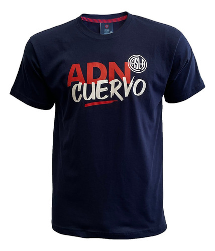 Remera San Lorenzo Con Licencia Oficial Adn Cuervo