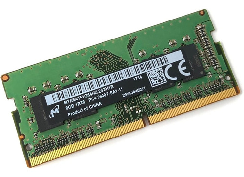 Micron 8gb Ram Ddr4 Mta8atf1g64hz-2g3h1r Pc4-19200 2400mhz
