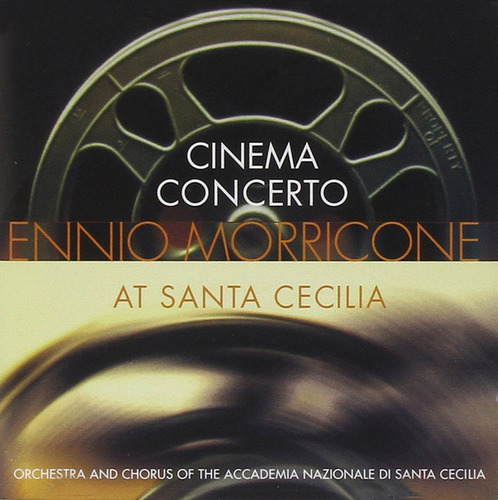 Cd Cinema Concerto At Santa Cecilia (ennio Morricone) Estándar