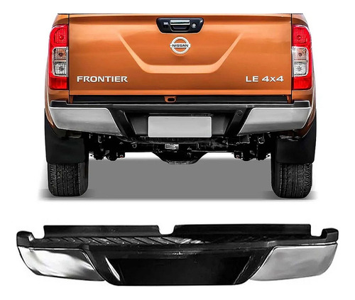 Para-choque Traseiro Nissan Frontier 2016 2017 2018 2019 20