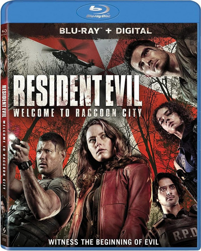 Blu-ray Resident Evil Welcome To Raccoon City (2021)