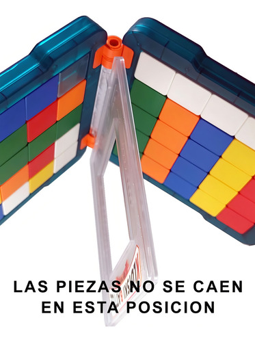 Cubo Qiyi Magic Block Race Magnetico Juego De Mesa Color De La Estructura Verde Klotski Battle