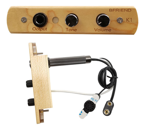 Preamplificador/captador De Batería Cajon Box, Sistema Elect