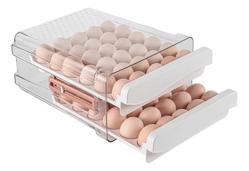 Porta Huevos Para Cocina Refrigerador Organizador 60 Huevos