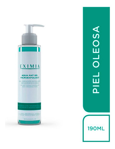 Eximia Aqua Mat Gel Microexfoliante Pieles Grasas 190ml 