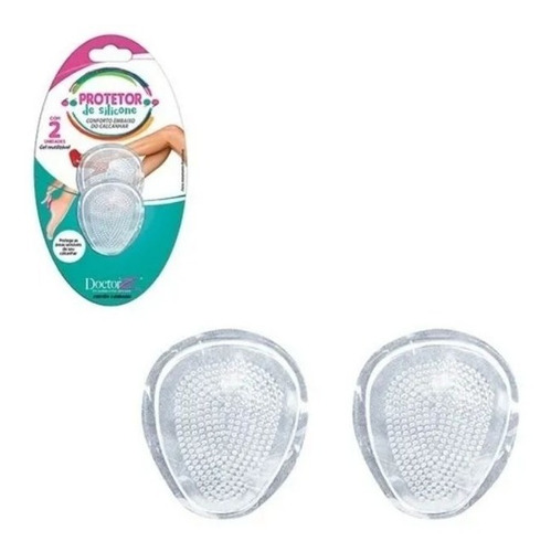 Imagem 2 de 4 de Protetor De Silicone Conforto Embaixo Do Calcanhar