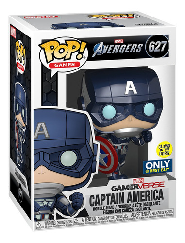 Funko Pop! Games: Marvel Gamerverse Capitán America: Pop 627