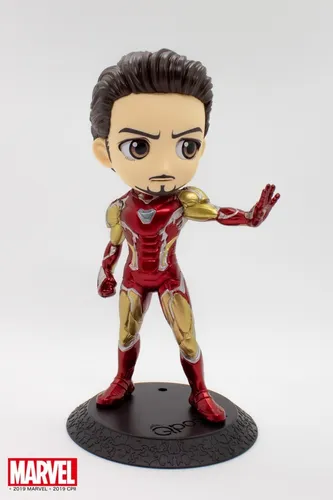 Marvel Avengers Q Posket Iron Man Tony Stark Figura Original