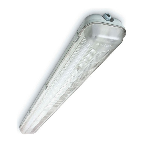 Gabinete Tcw063 Para 2 Tubos Led T8 Hermetico Philips