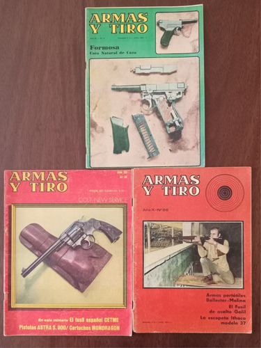 Revistas Armas Y Tiro - Lote X 3 Unidades 