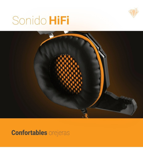 Imagen 5 de 8 de Headset Auricular Gamer Level Up Copperhead Ps4 Oc Xbox One