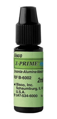 Bisco Z Prime Plus Primer Adhesivo Circonio Mdp Odontología