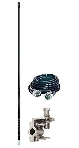 Arie Kit Antena Radio Cb Pie Soporte Espejo Coaxial