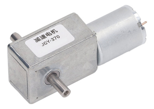 Motor De Engranajes Dc De 25 Kg, 12 Mm, Doble Eje, Autobloca