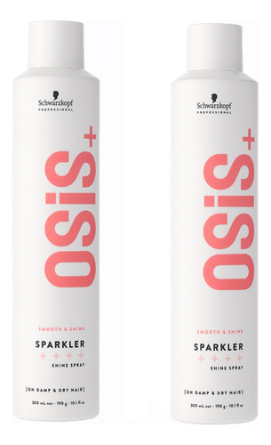 2 Pzas Spray Schwarzkopf Osis Sparkler 300ml