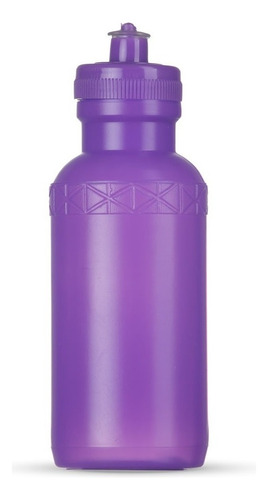 Garrafa De Futebol 500ml Fitness Academia - Pronta Cor Roxo