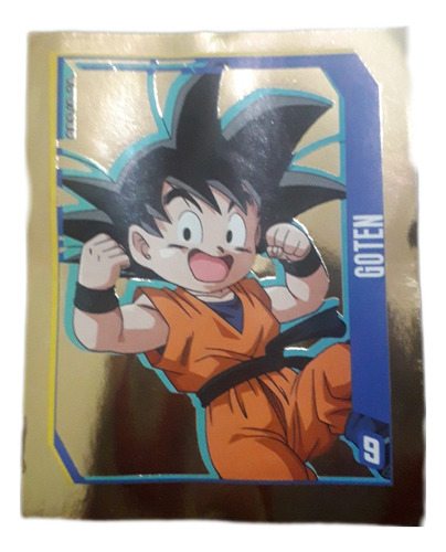 Figurita Dragon Ball El Torneo De La Fuerza 2022 Nro 9 Goten