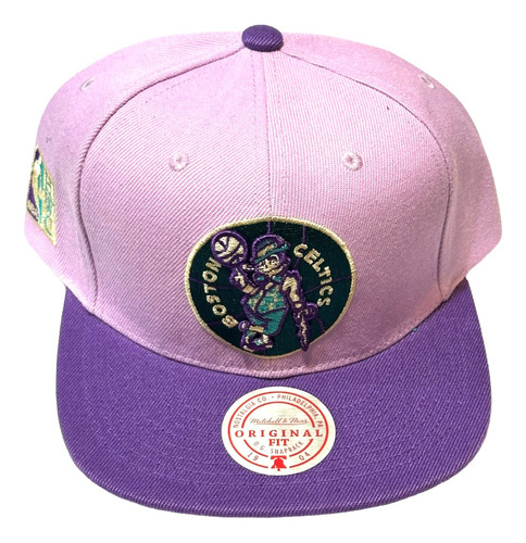  Gorra Mitchell And Ness Nba Violet Views Snapback Celtics