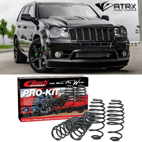 Resortes Eibach Pro Kit Jeep Grand Cherokee Srt8 2005 2010