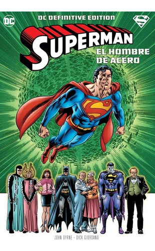 Superman El Hombre De Acero Dc Definitive