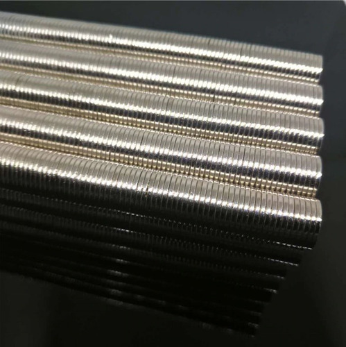 Imán Neodimio Potente Disco 8 X 2 Mm Fuerte X 25 Unidades