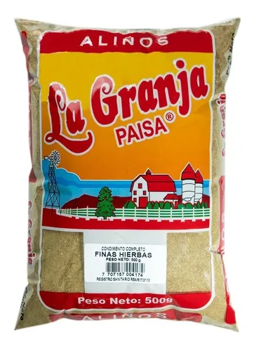 Finas Hierbas 500g - g a $30 Finas Hierbas 500g - g a $30