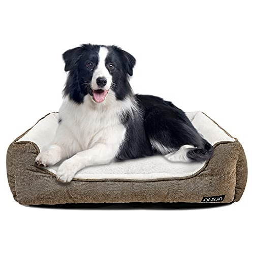 Anwa - Cama Para Perro Duradera, Lavable A Máquina, De Tamañ