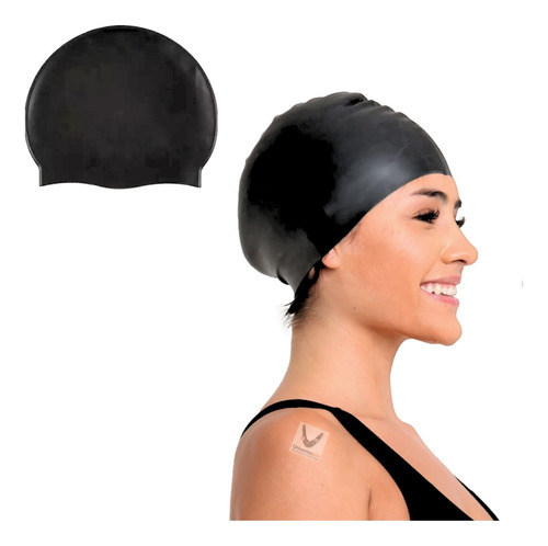 Gorro Natación Silicona Resistente Durable Piscinas 